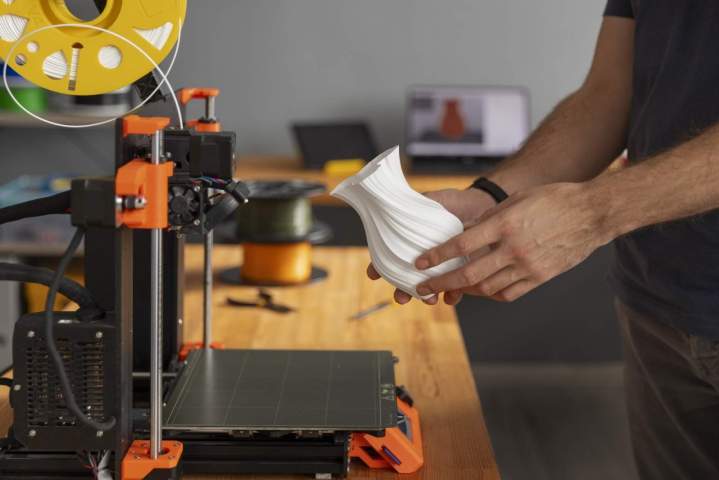 Réparation professionnelle avec l'impression 3D